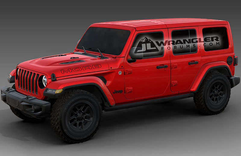 Jeep-Wrangler-Moab-1 Jeep Wrangler Moab To Feature Off-Road Goodies, Staggering $51,200 Price Tag