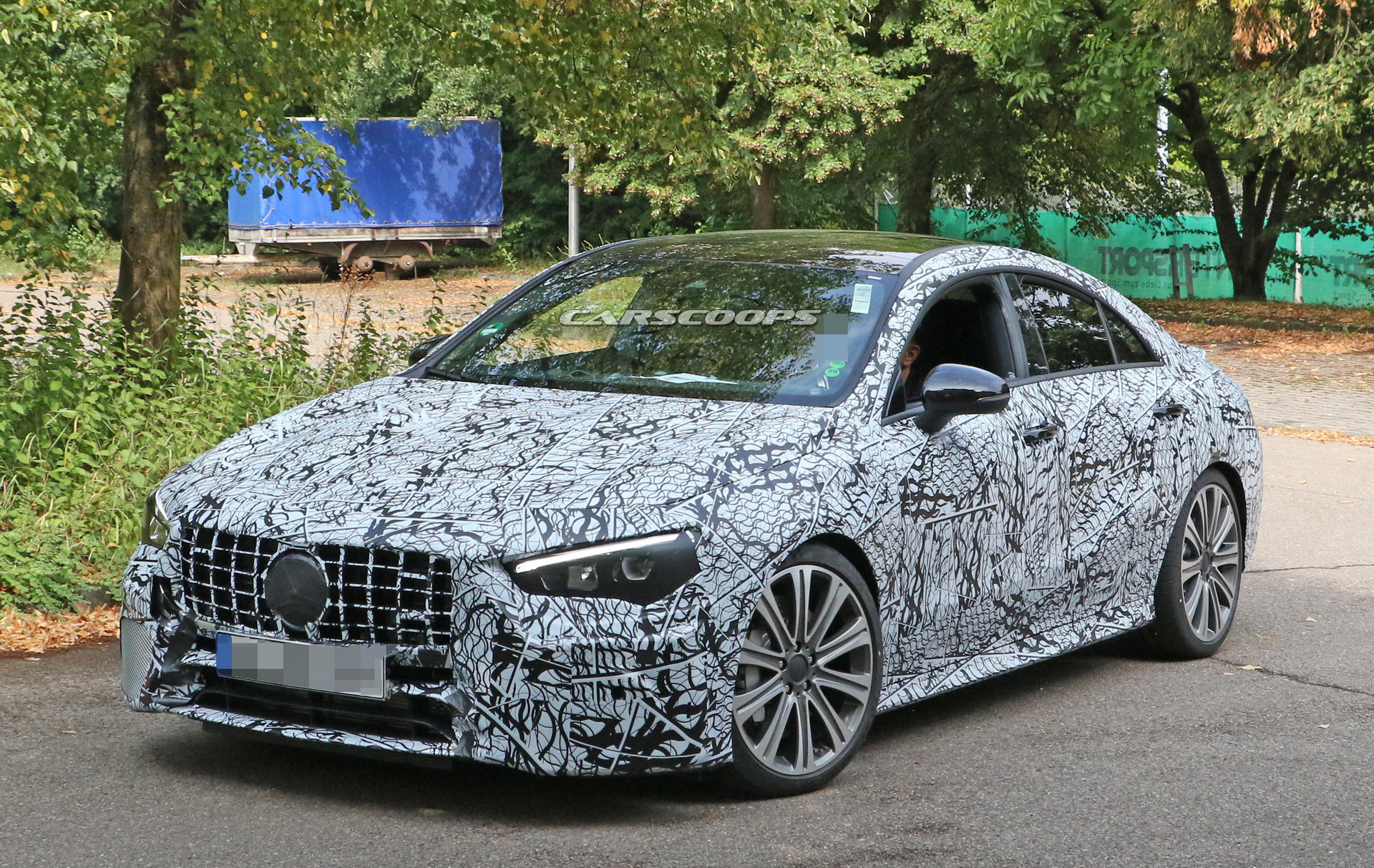 mercedes-amg-cla-45-spy-debut-6 New 2019 Mercedes-AMG CLA 45 Cranks It Up With Over 400 Horsepower