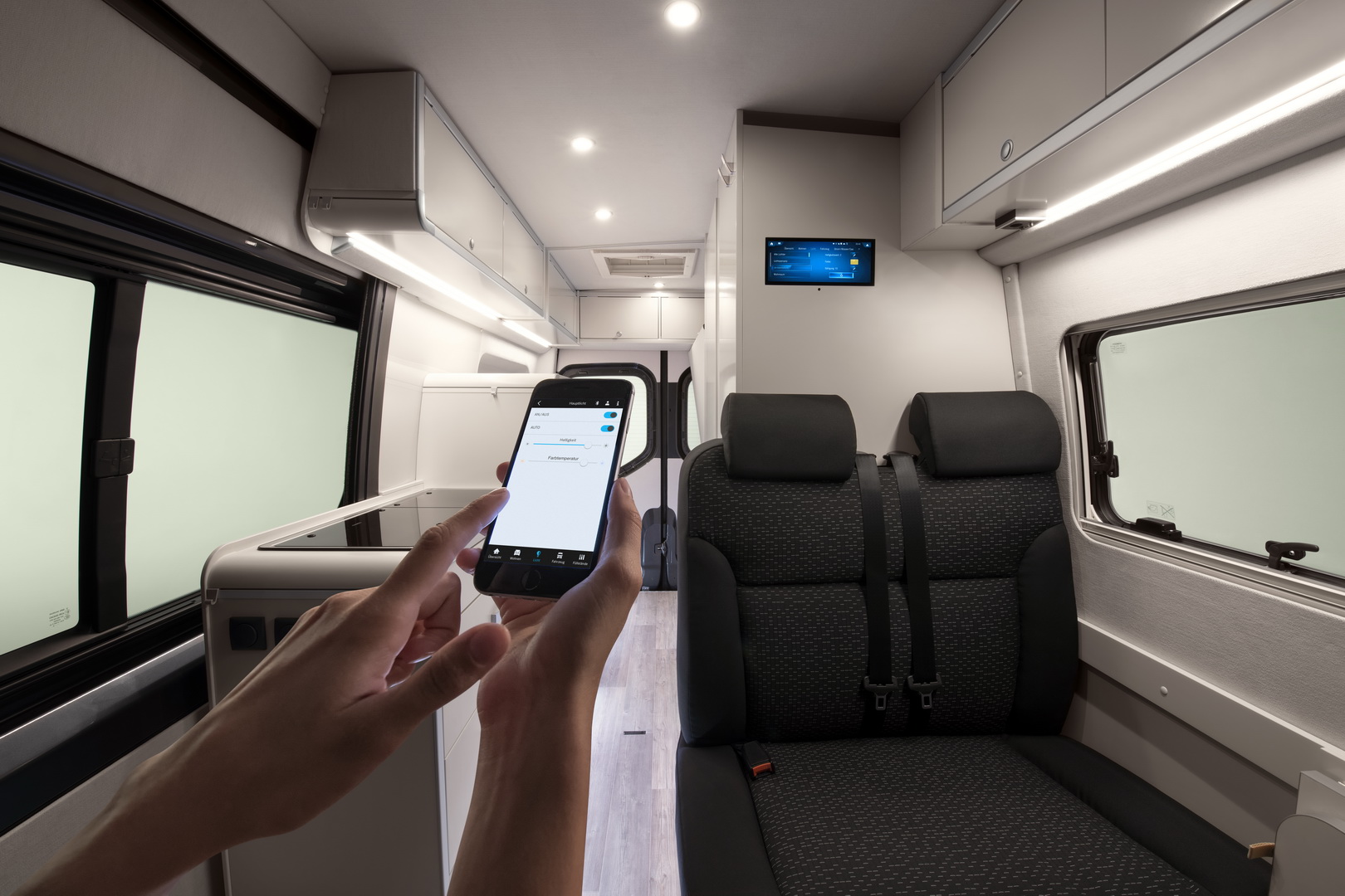 Mercedes-Benz Sprinter Connected Home Mercedes-Benz Unveils Three Camper Van Concepts, Pick Your Favorite