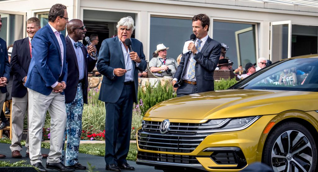  VW Donates Top Spec Arteon To Charity With Jay Leno On Hand