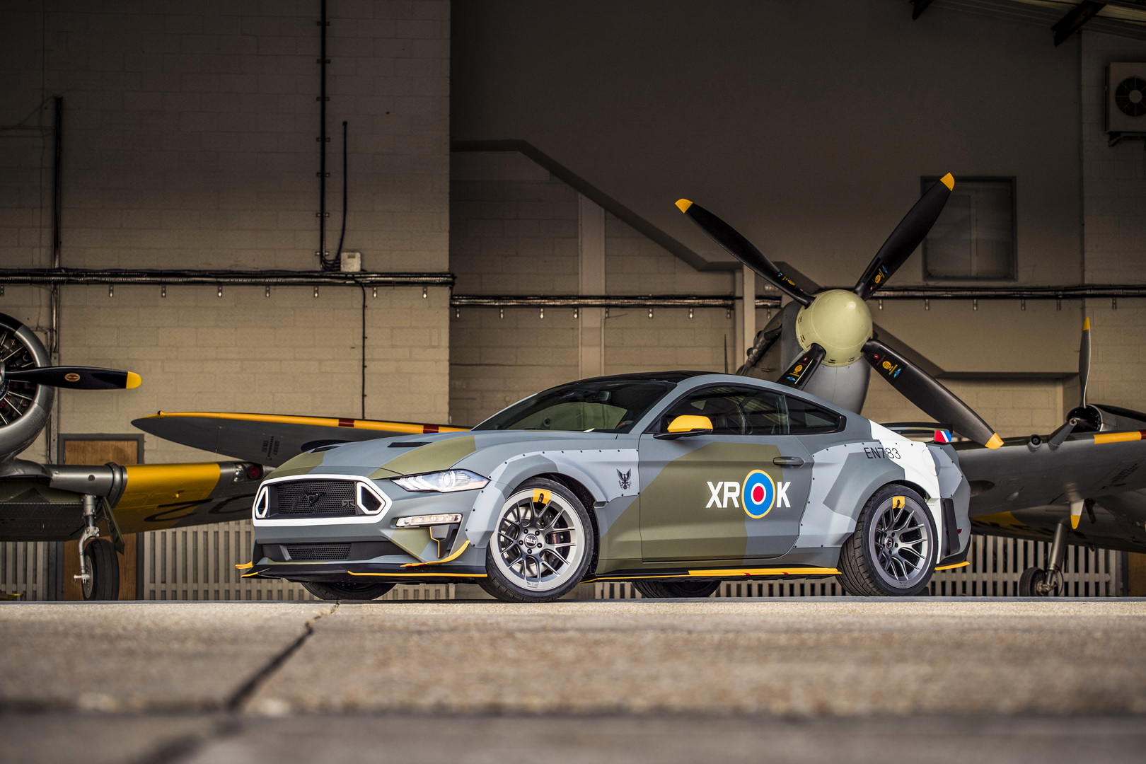 Ford, Vaughn Gittin Jr Ford Eagle Squadron Mustang GT Sold For $420,000