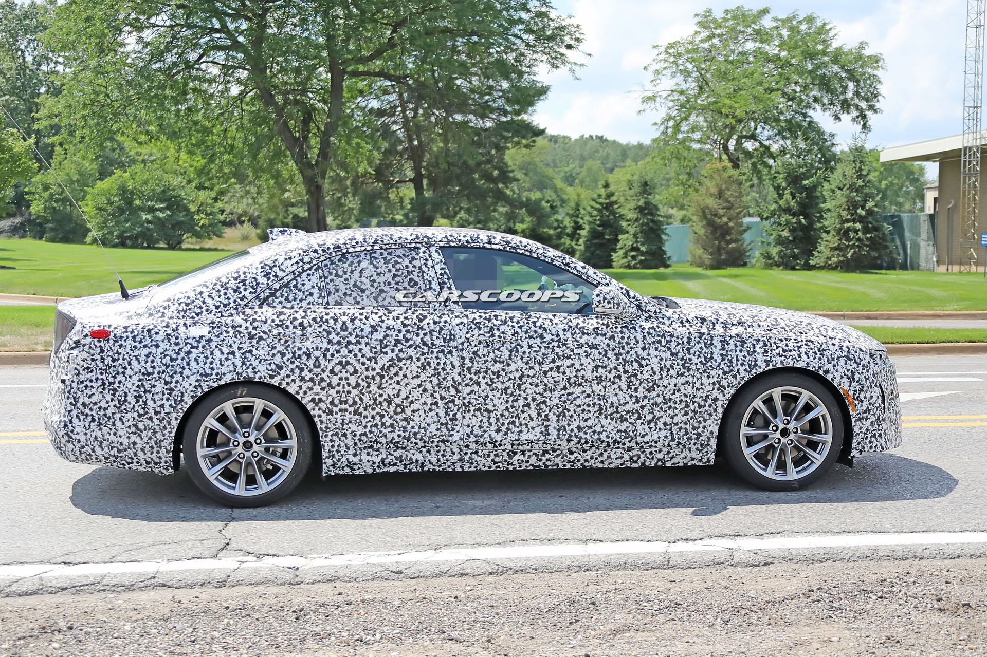 Cadillac CT4 06 copy New Cadillac CT4 And CT5-V To Debut Later This Month
