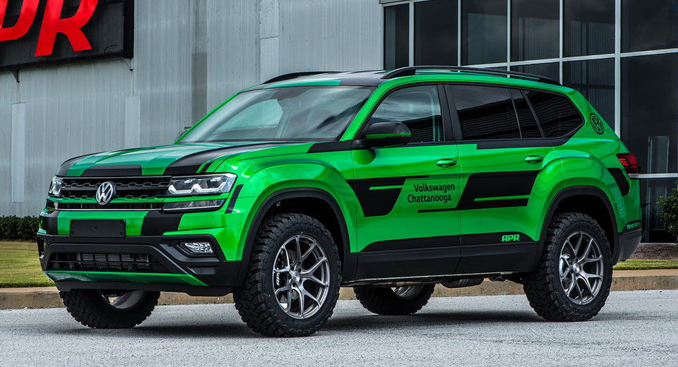 APR Endows The 2.0-Liter VW Atlas With 350 HP, Lots Of Upgrades