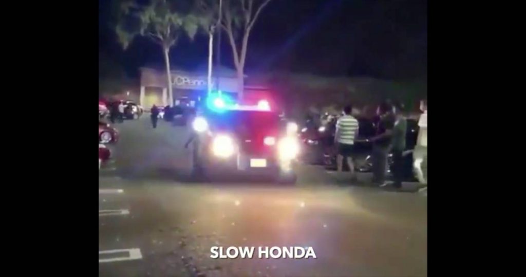 Watch San Diego Cops Break Up Car Meet With Cheeky Honda Joke