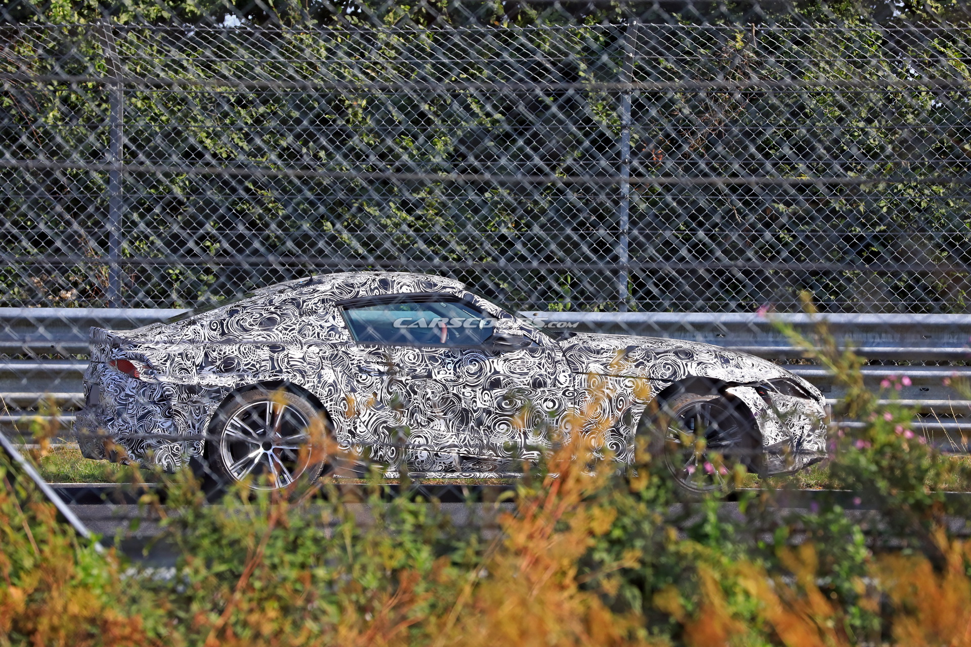 2019 Toyota Supra Crash 6 A 2019 Toyota Supra Prototype Crashed On The ‘Ring, Everyone But The Car Is OK