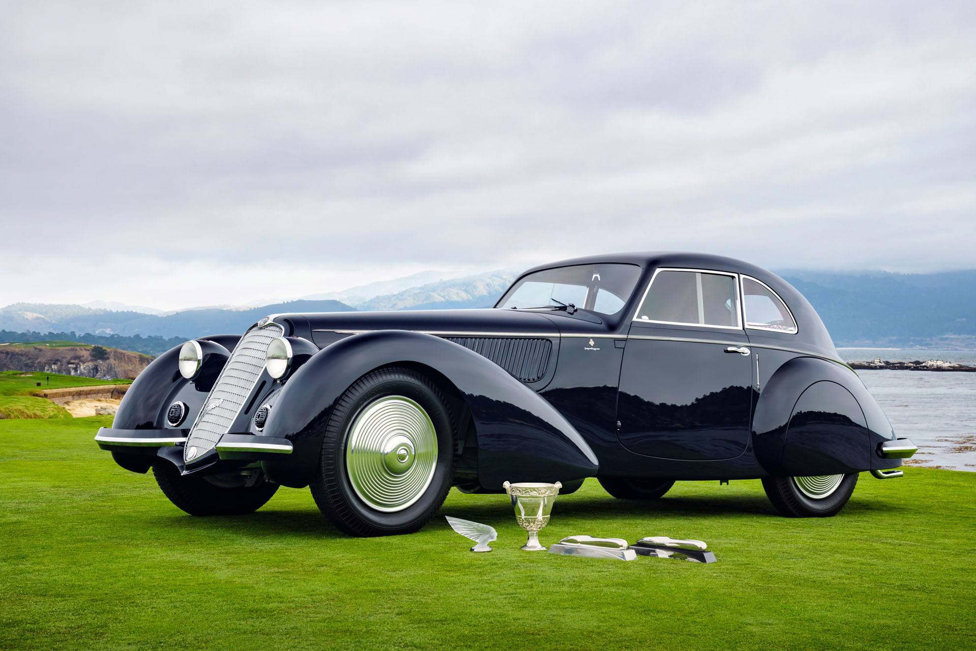 1937 Alfa Romeo 8C 2900B Touring Berlinetta - 2018 Pebble Beach Best of Show 08 Feast Your Eyes On The Most Beautiful Classic Car At Pebble Beach This Year
