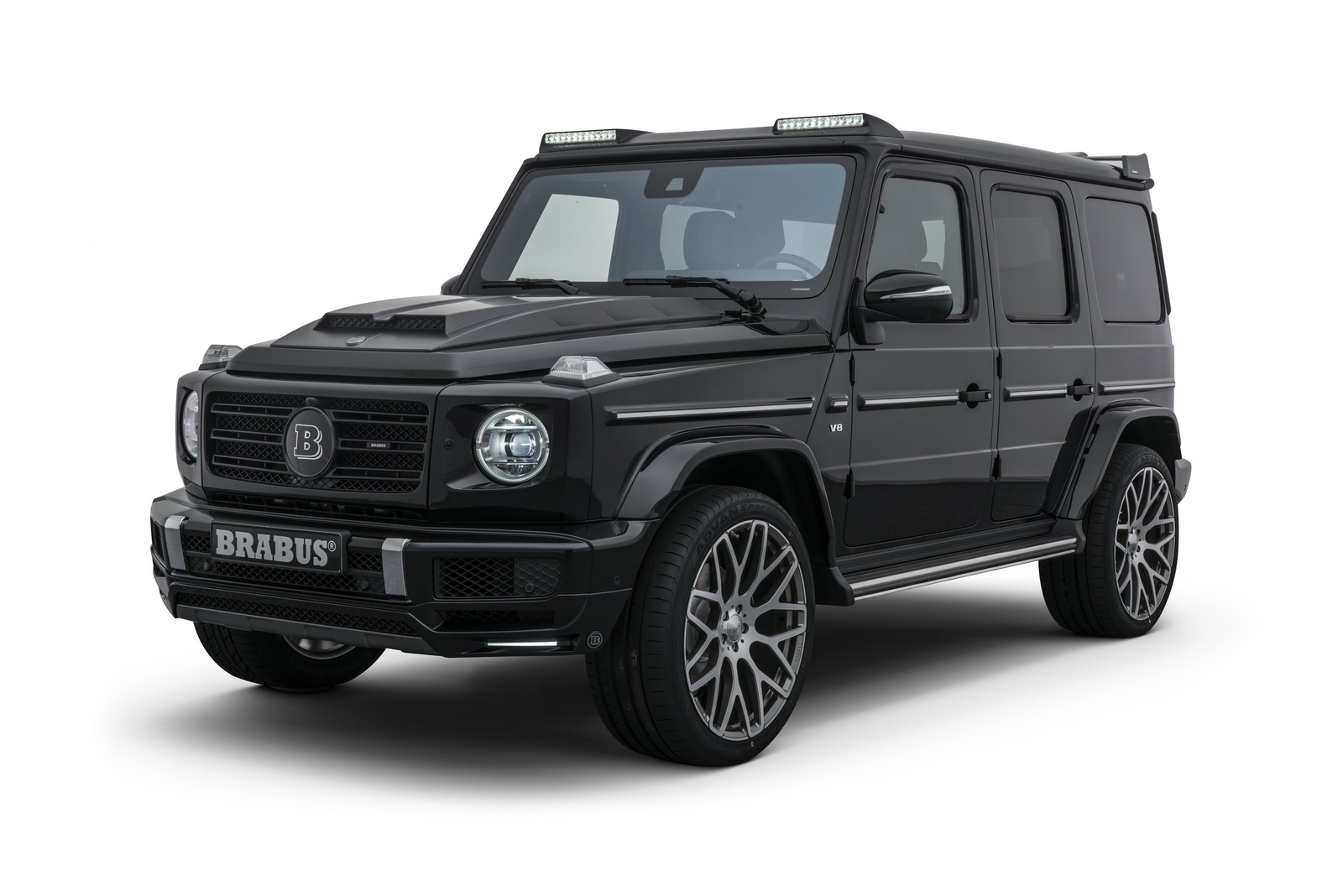 2019-mercedes-benz-g-class-brabus-tuning-1 Tired Of Tahoes? Mercedes G500 By Brabus Would Look Great In A Black-Ops Flick