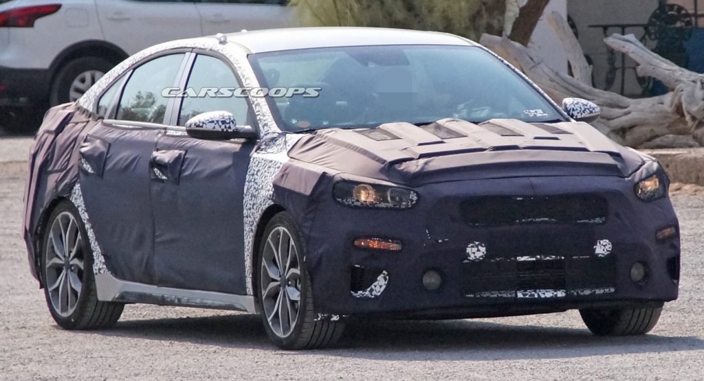 2020 Kia Forte GT Scooped With A Possible Turbocharged Engine