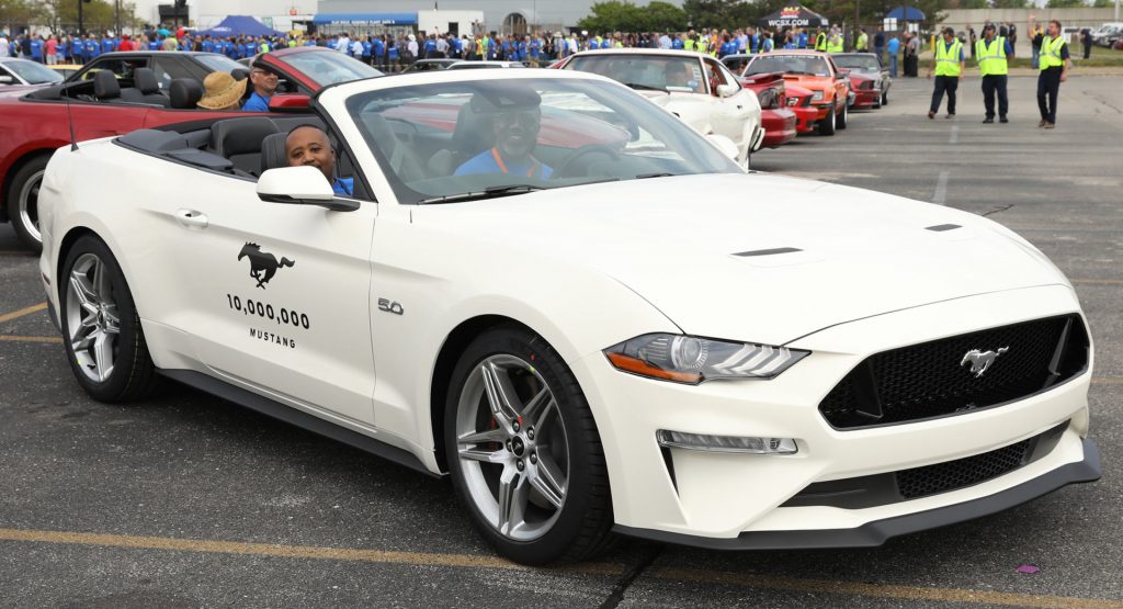 Ford Unveils The 10 Millionth Mustang, Has 296 HP More Than The Original