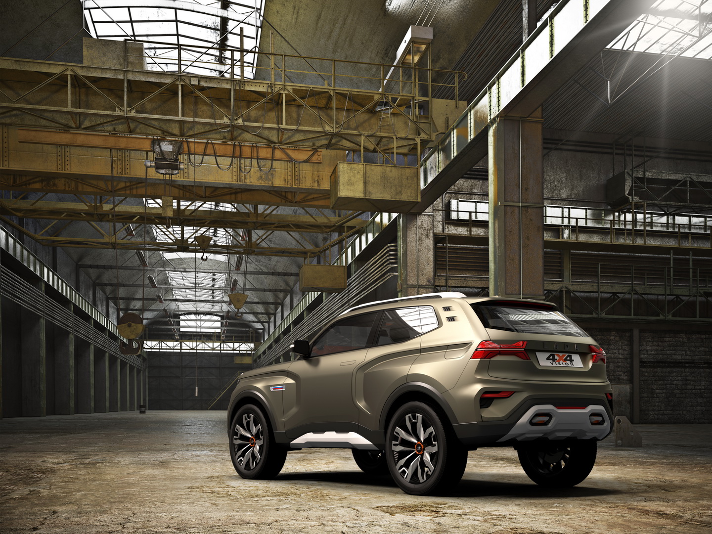 Autodesk VRED Professional 2017 SP1 Lada 4×4 Vision Concept Goes Official At Moscow Show, Could Preview Next Niva