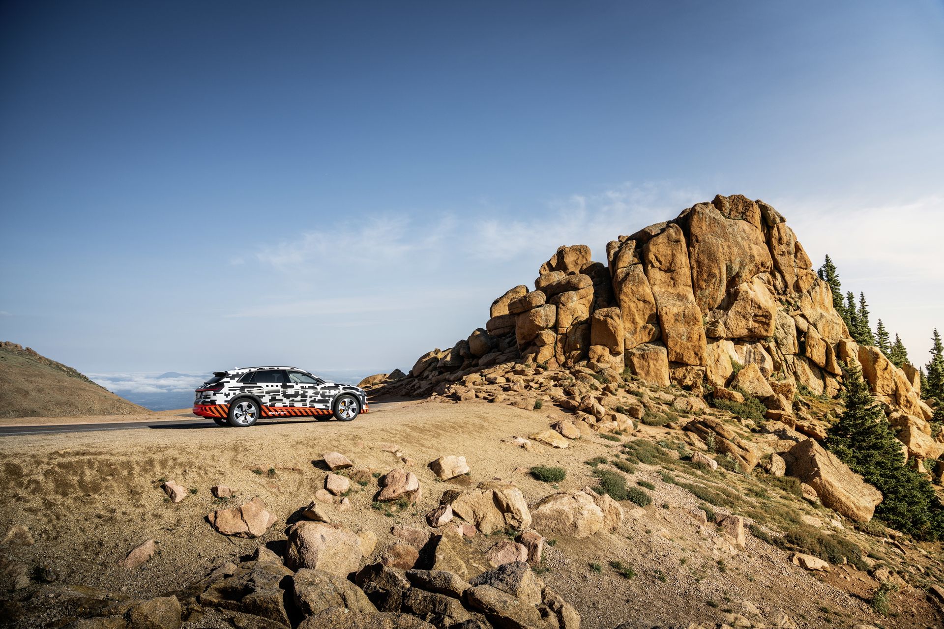 Audi-E-Tron-Pikes-Peak-27 2019 Audi E-Tron Has Integrated Technology To Automatically Pay Tolls