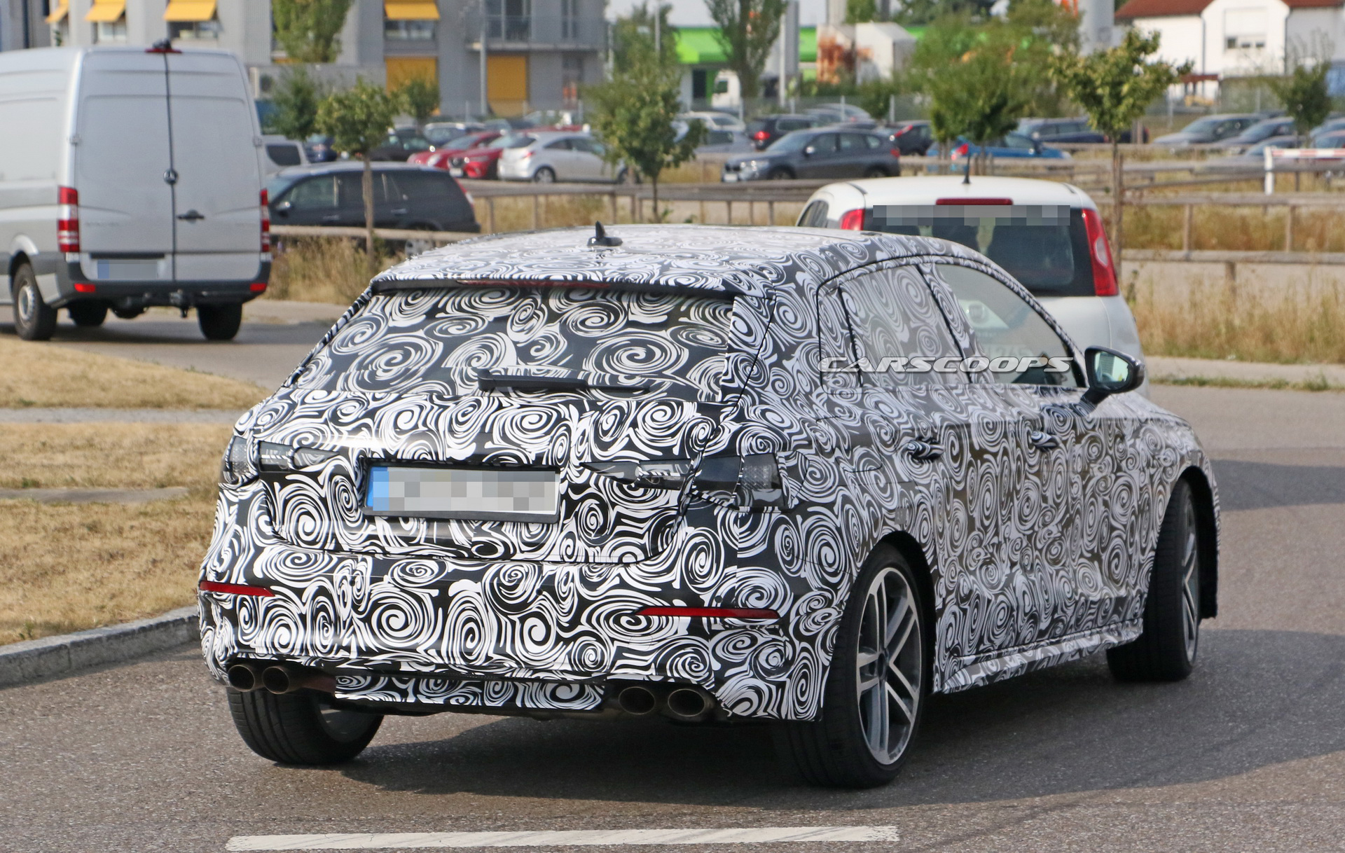 audi-a3-all-new-spied-first-time-11 All-New Audi A3 Prototype Goes Out In Public For The First Time (Updated)