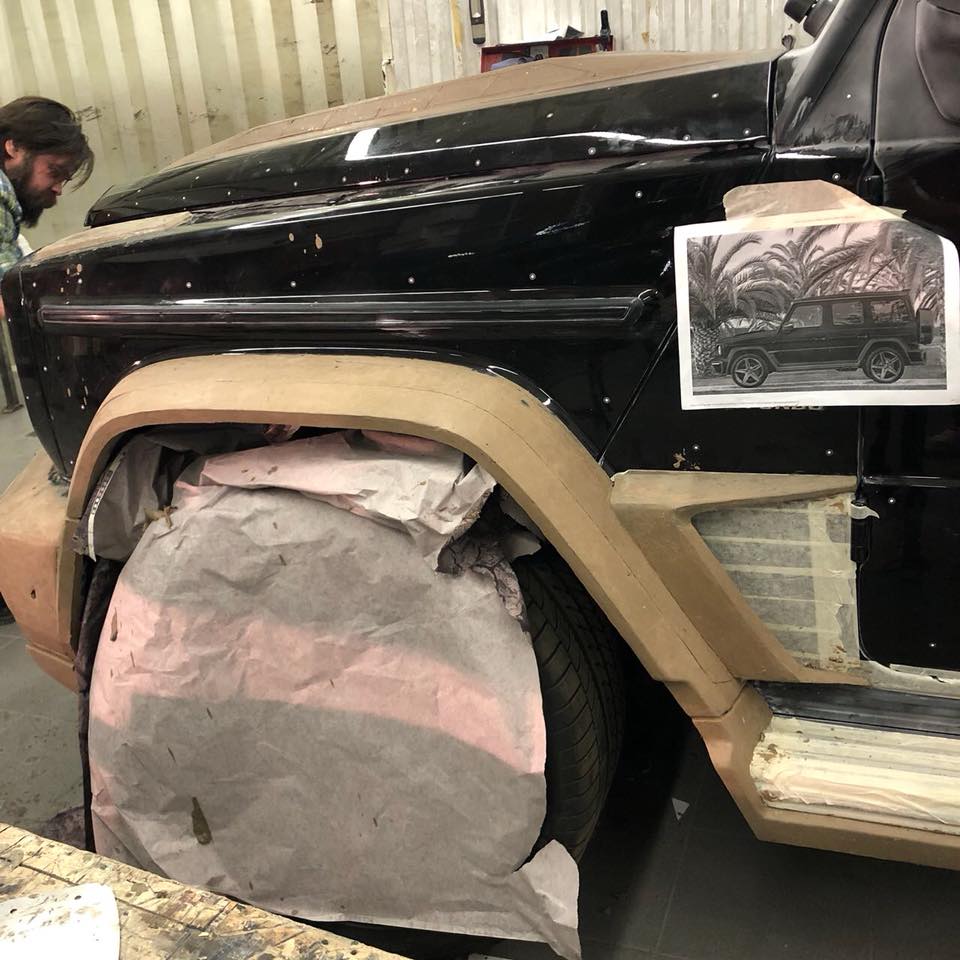 topcar-g63-bodykit-teaser-5 TopCar Design Teases Chunky 2019 Mercedes-AMG G63 Wide-Body Kit