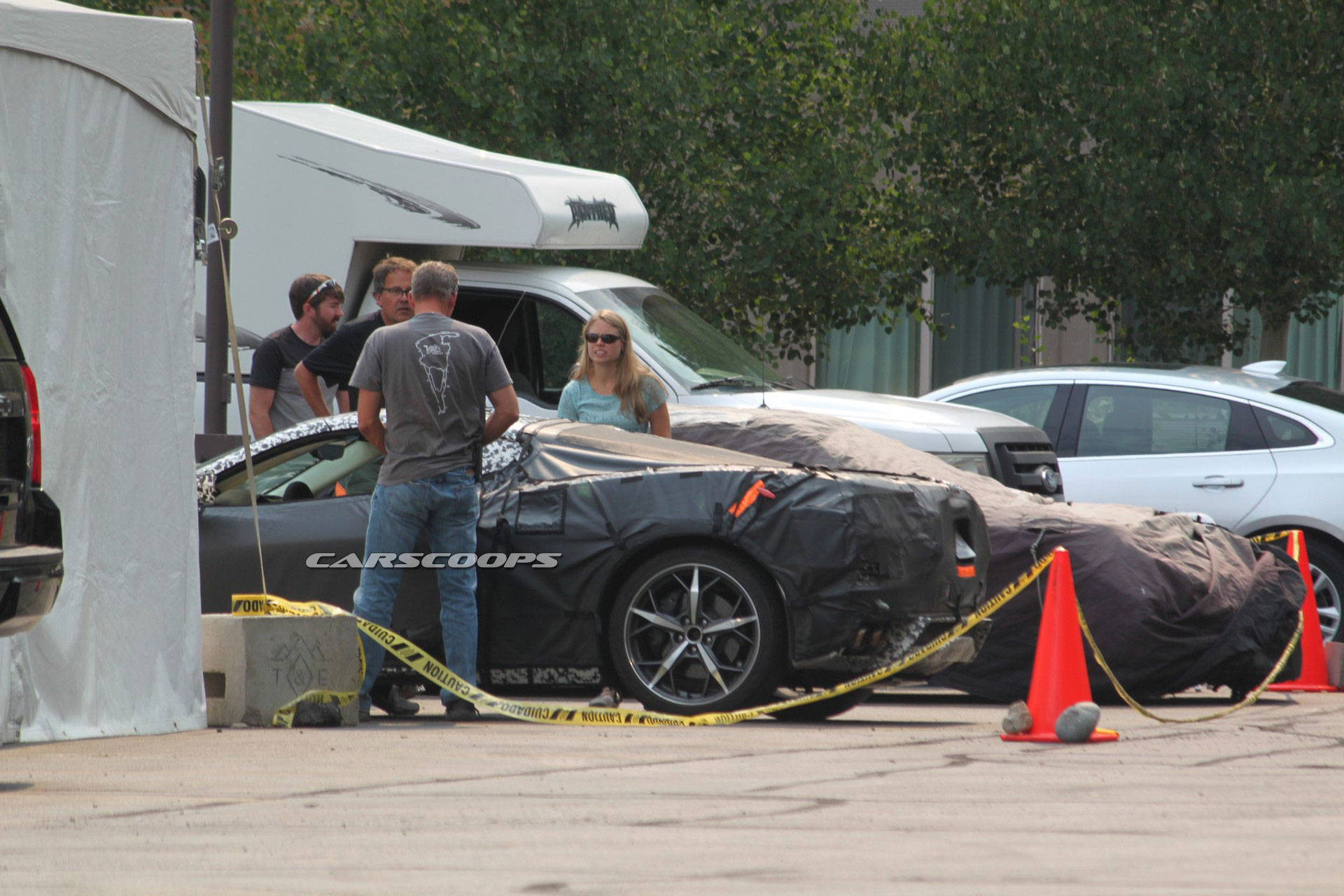 2020-Mid-Engine-Corvette-Spy-22 2020 Mid-Engine Corvette Getting Ready To Attack Ferraris (Now, On Video Too)