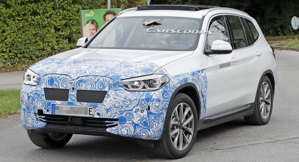  2020 BMW iX3 Spotted With Production Bodywork, Should Have A Range Of 250+ Miles