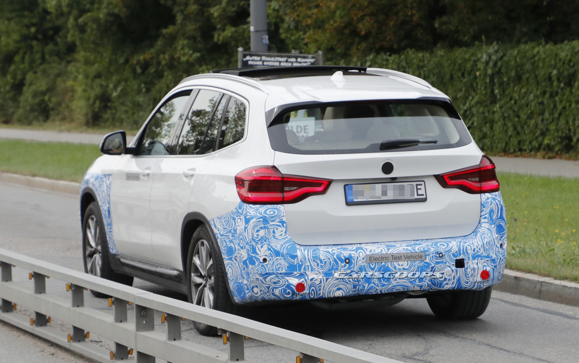 BMW-iX3-Spy-10 2020 BMW iX3 Spotted With Production Bodywork, Should Have A Range Of 250+ Miles
