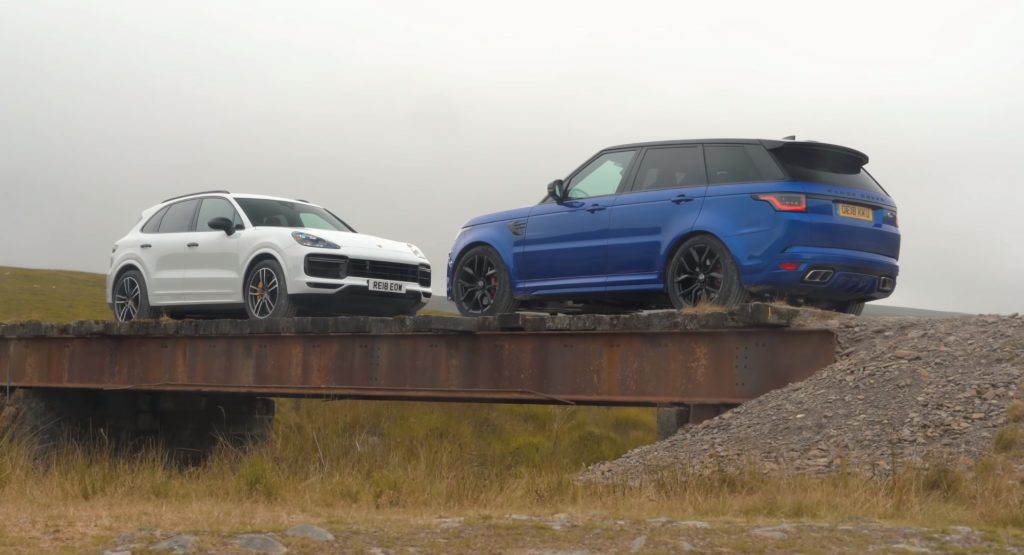  2019 Range Rover Sport SVR Fights Porsche Cayenne Turbo For The Title Of Least Sensible SUV