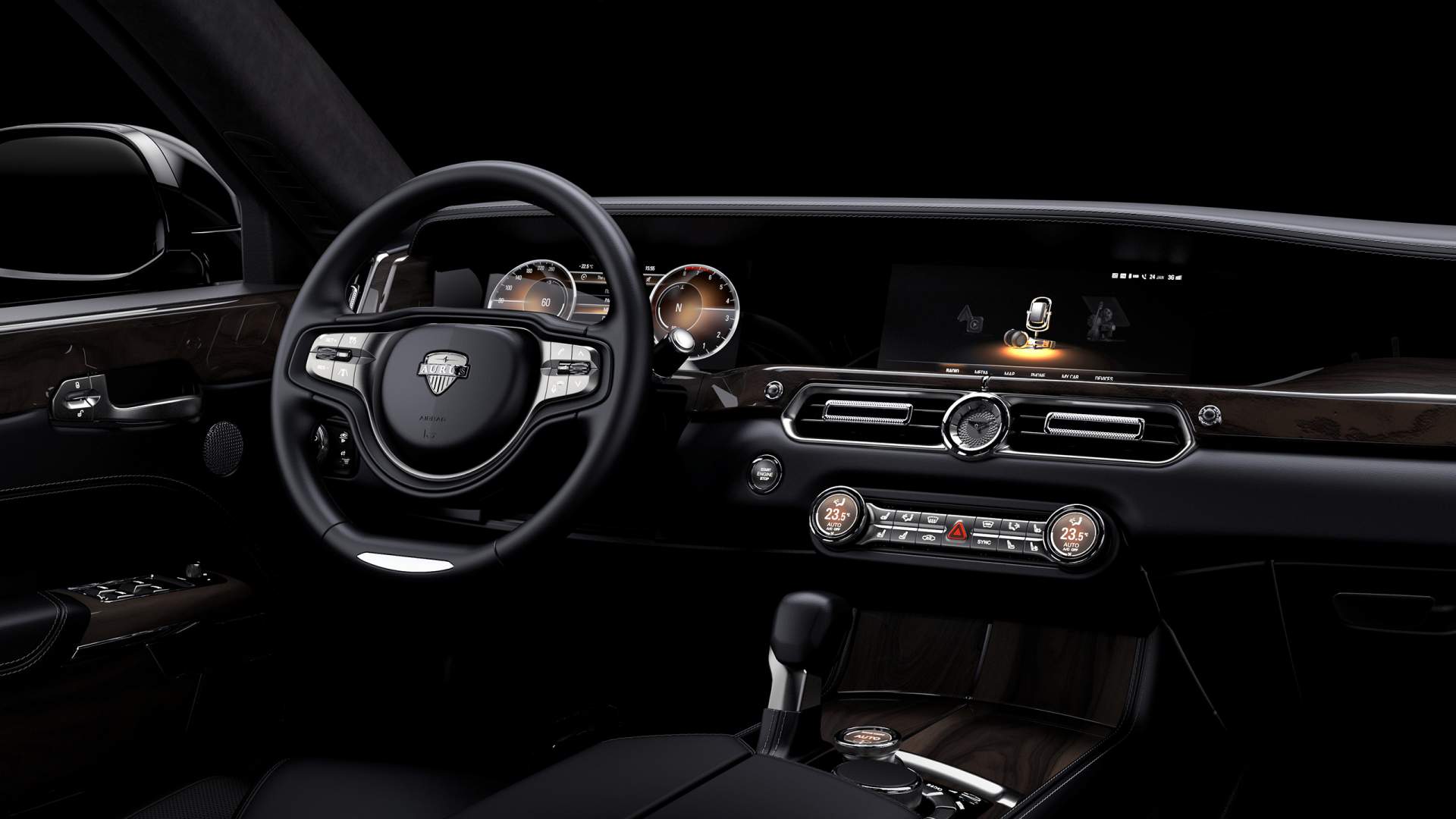 Aurus-Senat-3 Can You Guess Which Brand New Car Boasts This Luxurious Interior?