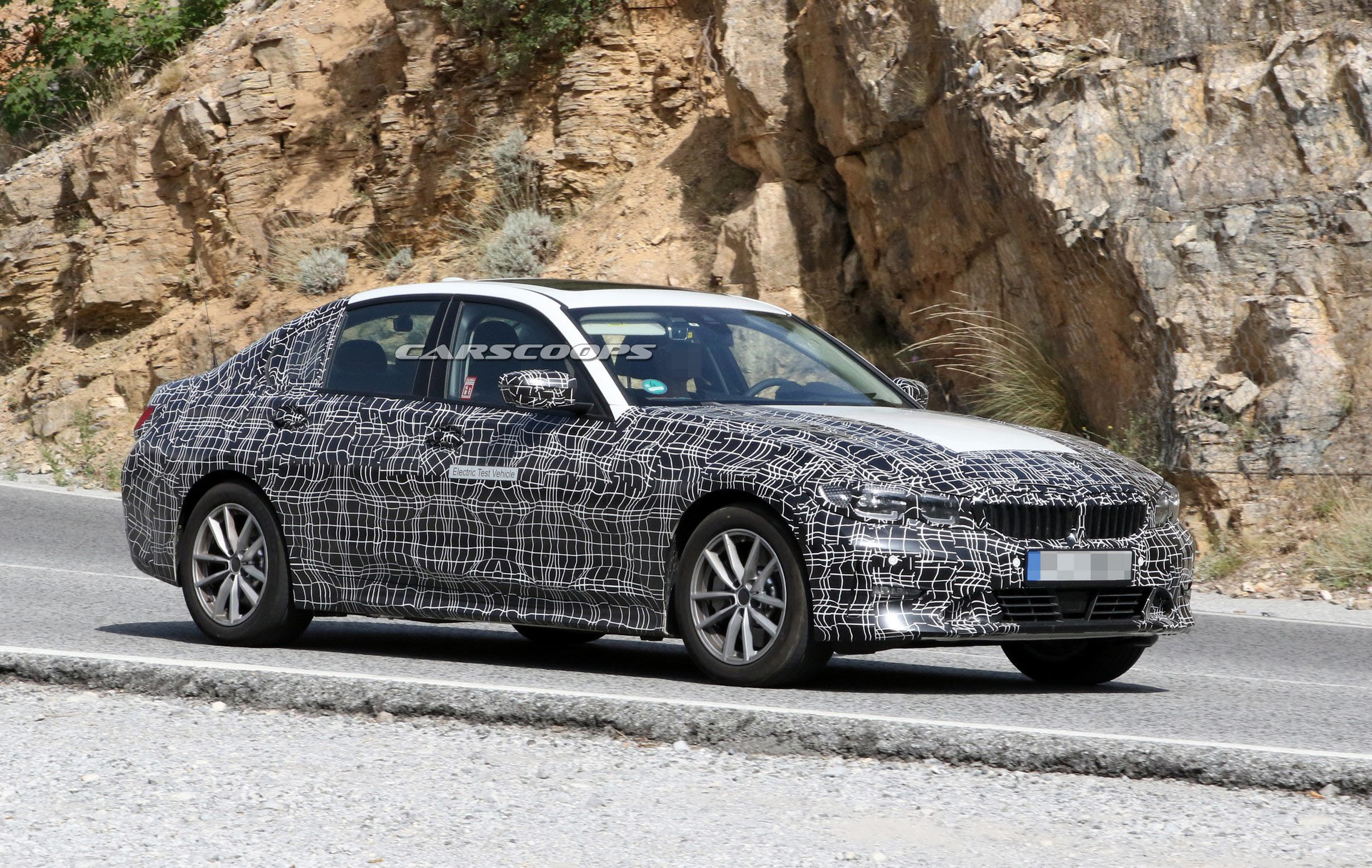 BMW-3-Series-EV-Spy-4 Electric BMW 3-Series Is Being Benchmarked Against Tesla Model 3 (Obviously)