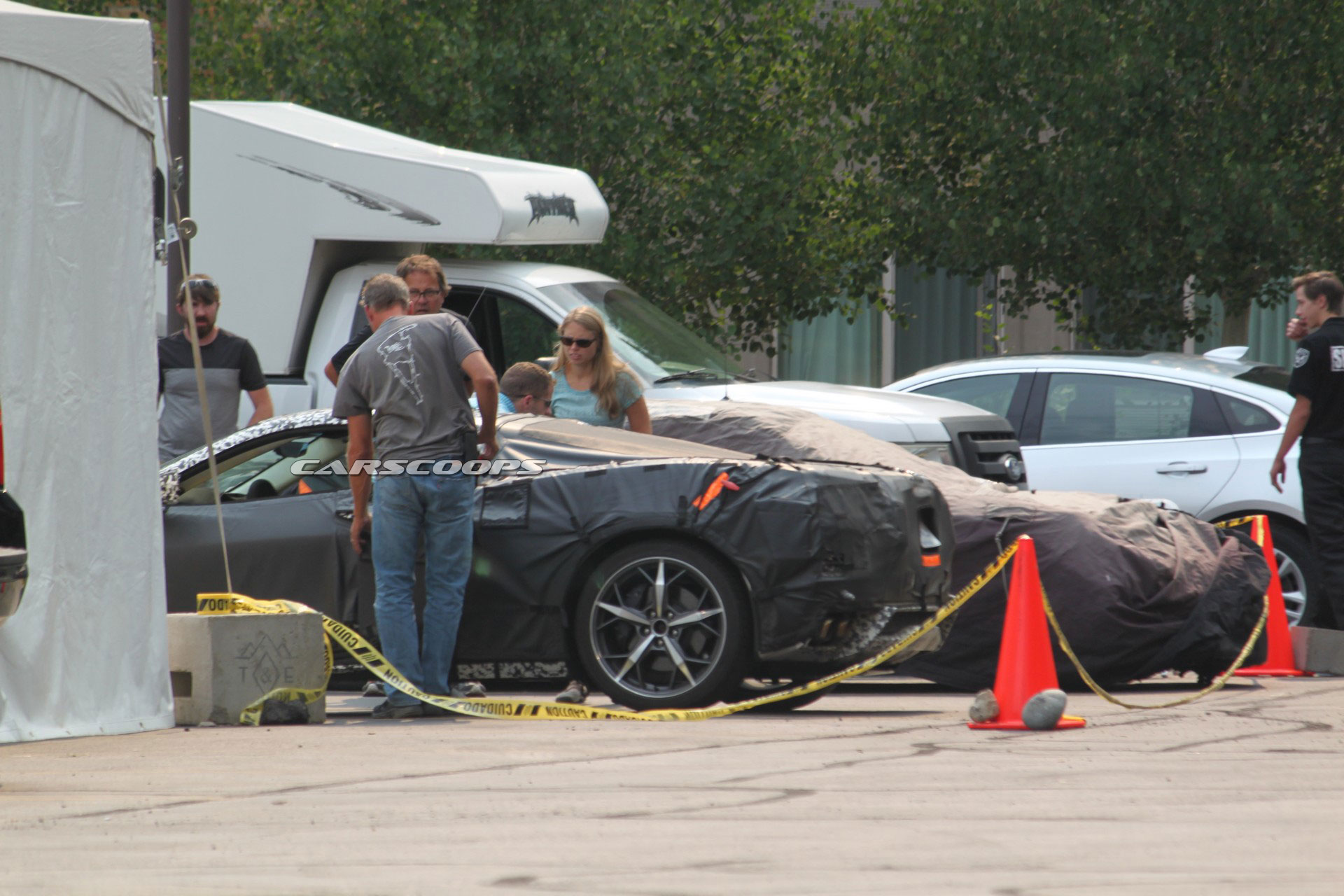 2020-Mid-Engine-Corvette-Spy-23 2020 Mid-Engine Corvette Getting Ready To Attack Ferraris (Now, On Video Too)