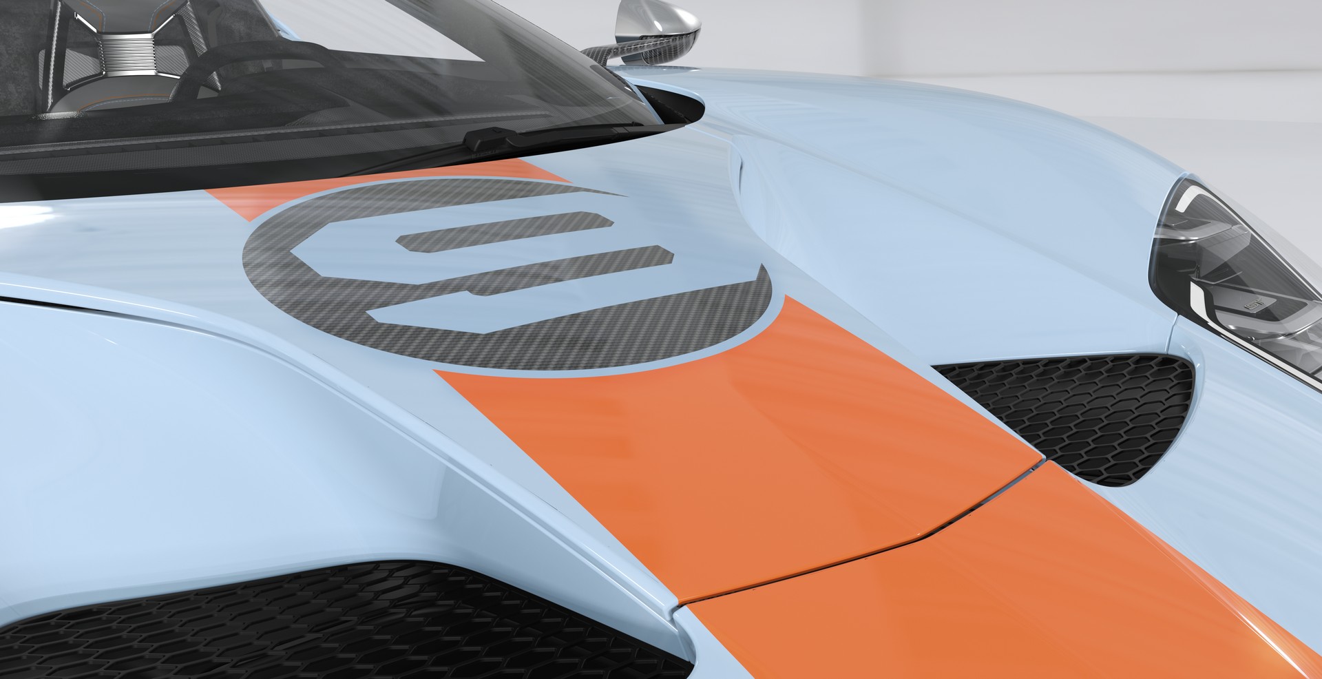 2019 Ford GT Heritage Edition-11 2019 Ford GT Heritage Edition Going Up For Auction With A Gulf Livery