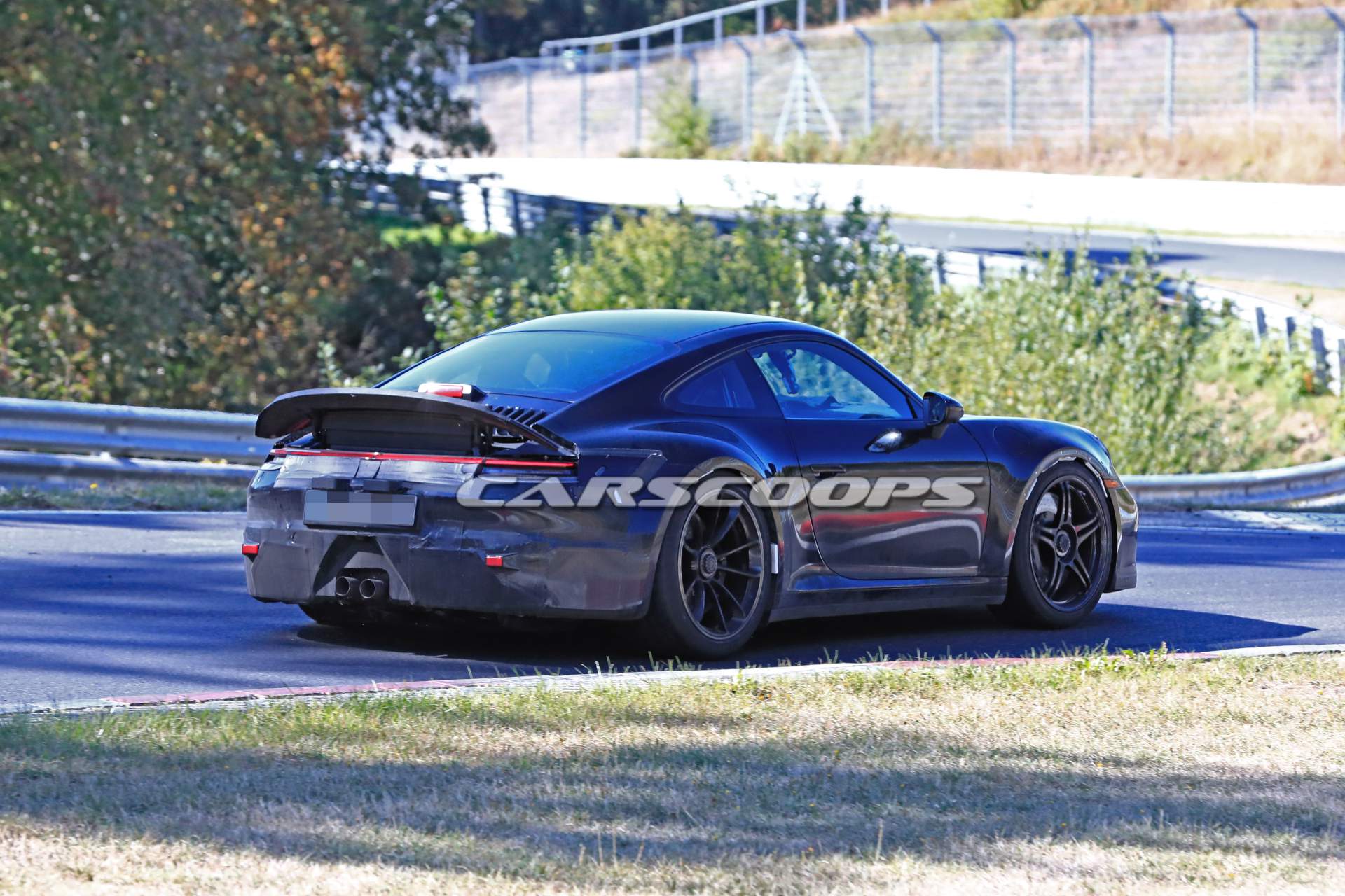 2020-Porsche-911-GT3-spied-at-the-Nurburgring-5 2020 Porsche 911 (992) GT3 Comes Out Without Its Massive Rear Wing (Updated)