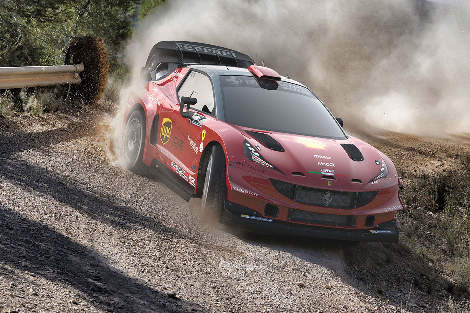 ferrari-wrc-hatchback-01 What If Ferrari Quit Formula 1 And Decided To Go Rallying Instead?