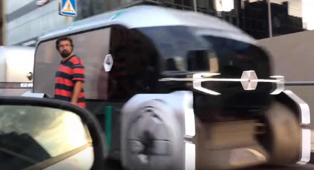 Renault EZ-Pro Concept Spotted In The Wild, Should Debut In Paris