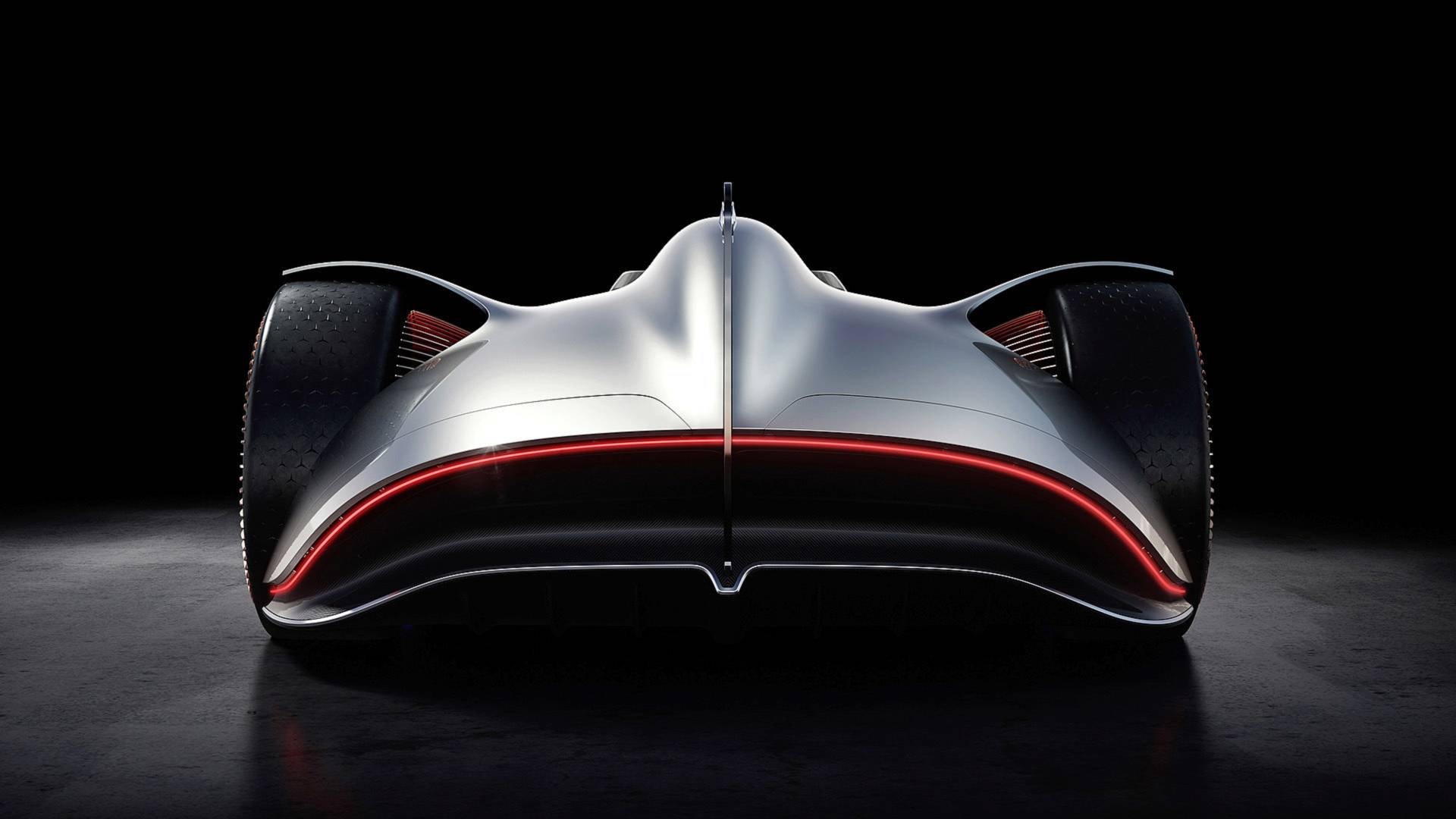 Mercedes-EQ-Silver-Arrow-9 Mercedes-Benz EQ Silver Arrow Evokes The Past With Future Tech
