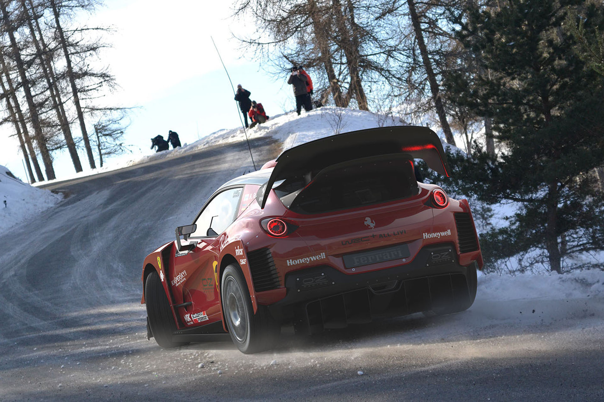 ferrari-wrc-hatchback-03 What If Ferrari Quit Formula 1 And Decided To Go Rallying Instead?