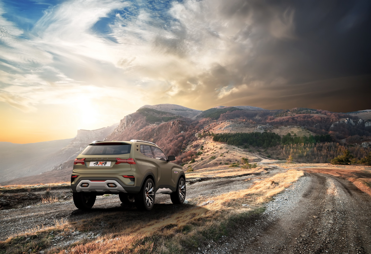 Autodesk VRED Professional 2017 SP1 Lada 4×4 Vision Concept Goes Official At Moscow Show, Could Preview Next Niva