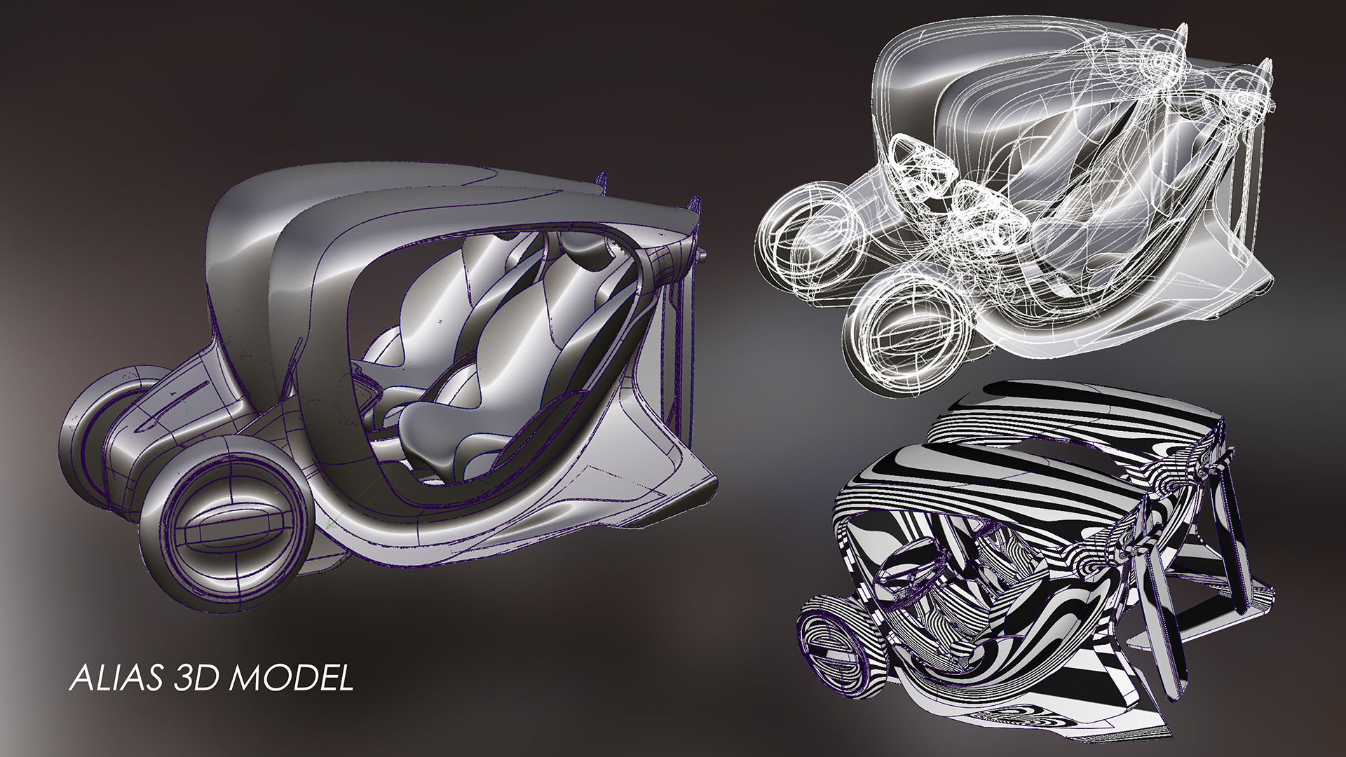 Roewe-I-Unit-9 Futuristic City Vehicle Is Actually Two Independent Pods That Can Merge Or Decouple