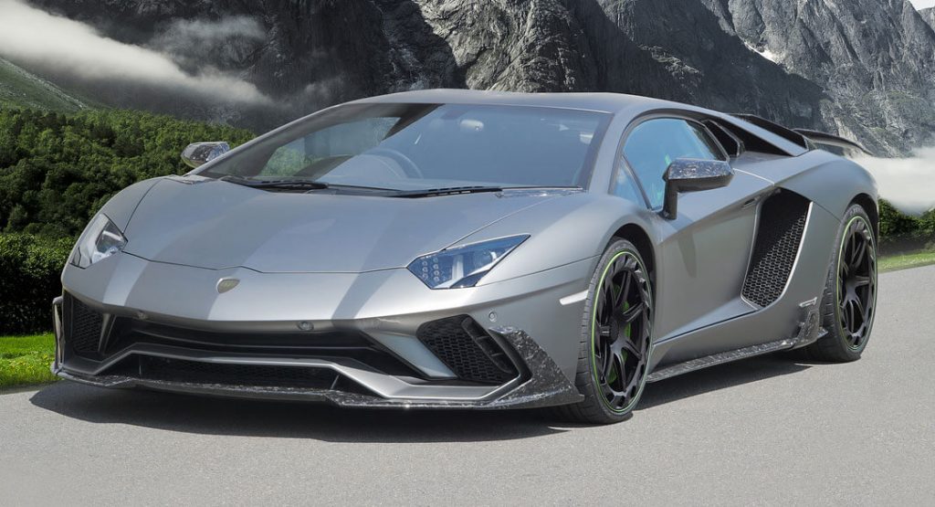  Lamborghini Aventador S Gets A Visual Makeover From Mansory