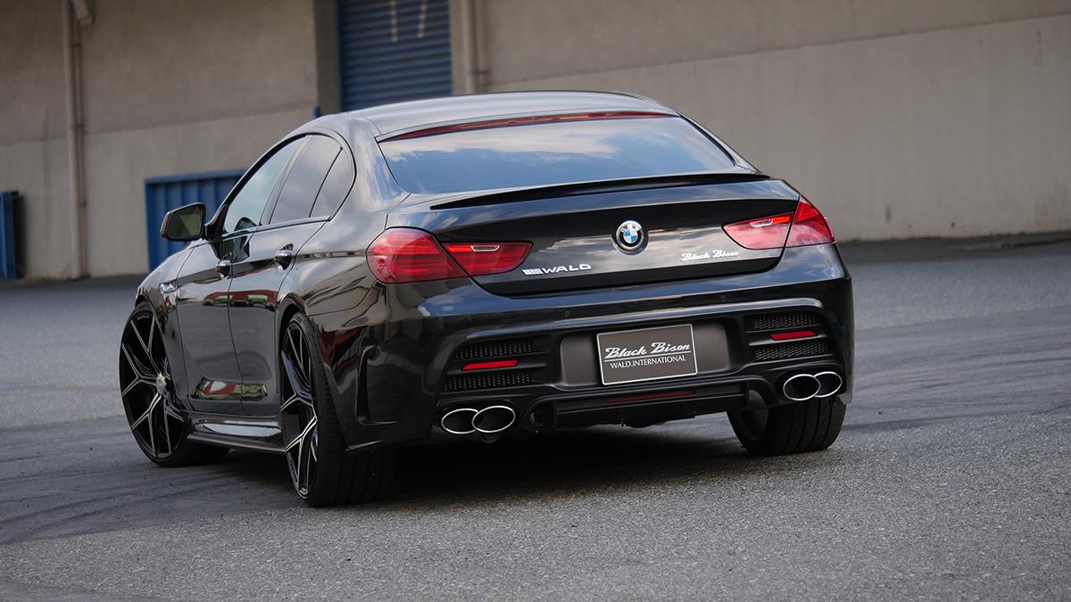 bmw-6-series-gc-wald-tuning-4 Wald Makes A Black Bison Out Of The BMW 6-Series Gran Coupe