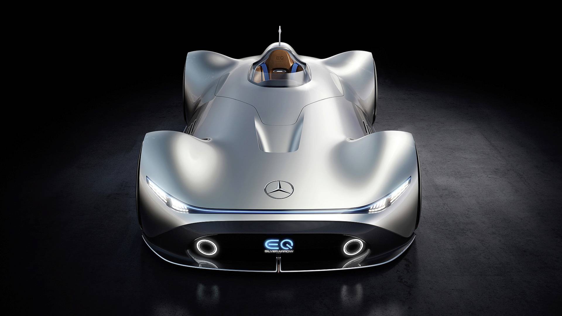Mercedes-EQ-Silver-Arrow-7 Mercedes-Benz EQ Silver Arrow Evokes The Past With Future Tech
