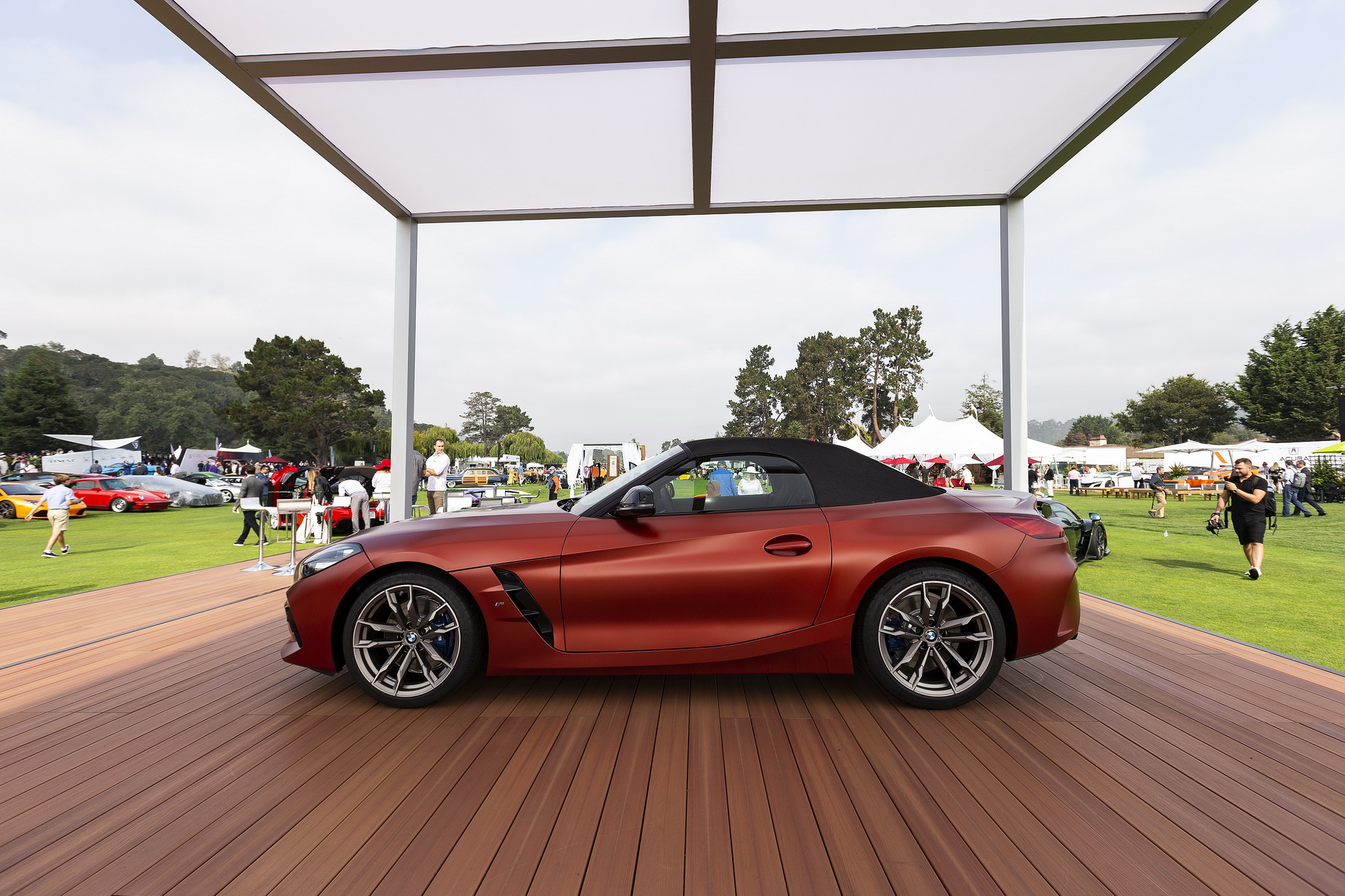 2019-BMW-Z4-09 New BMW Z4 First Edition Meets The Z Family At Pebble Beach