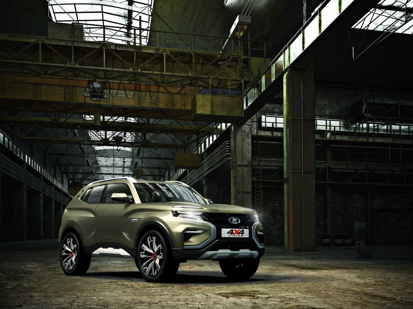Autodesk VRED Professional 2017 SP1 Lada 4×4 Vision Concept Goes Official At Moscow Show, Could Preview Next Niva
