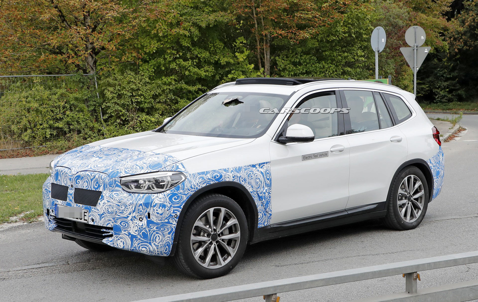 BMW-iX3-Spy-5 2020 BMW iX3 Spotted With Production Bodywork, Should Have A Range Of 250+ Miles
