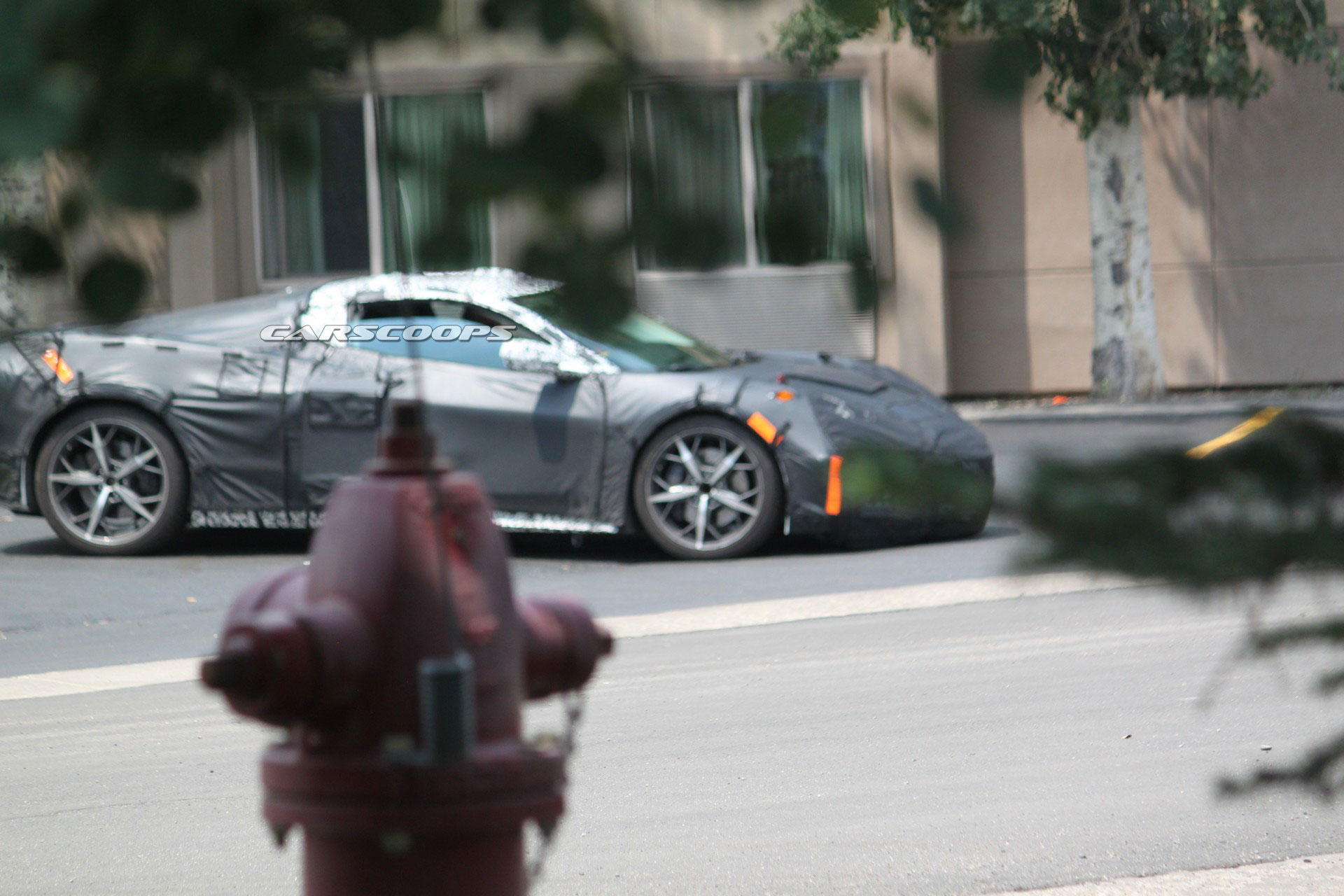 2020-Mid-Engine-Corvette-Spy-8 2020 Mid-Engine Corvette Getting Ready To Attack Ferraris (Now, On Video Too)