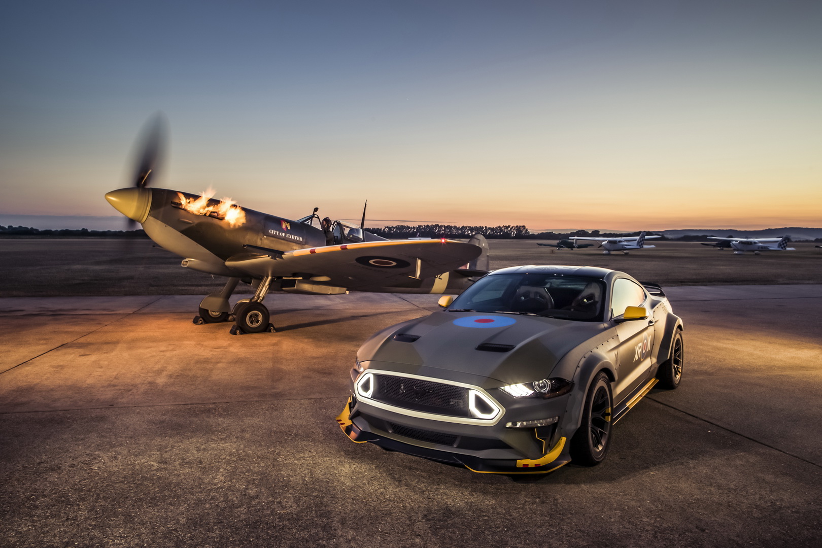 Ford, Vaughn Gittin Jr Ford Eagle Squadron Mustang GT Sold For $420,000