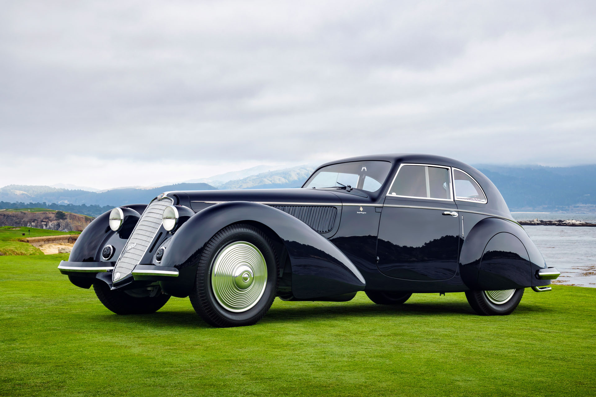 1937 Alfa Romeo 8C 2900B Touring Berlinetta - 2018 Pebble Beach Best of Show 02 Feast Your Eyes On The Most Beautiful Classic Car At Pebble Beach This Year