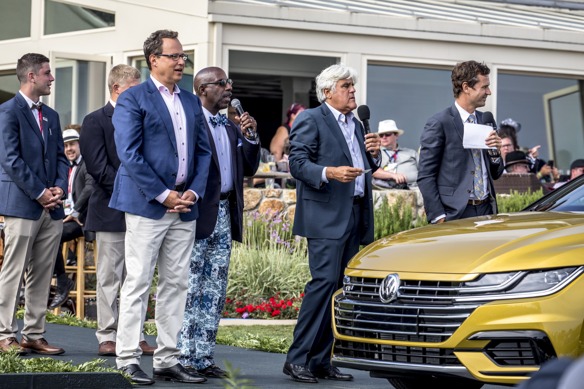 vw-arteon-charity-pebble-beach-1 VW Donates Top Spec Arteon To Charity With Jay Leno On Hand