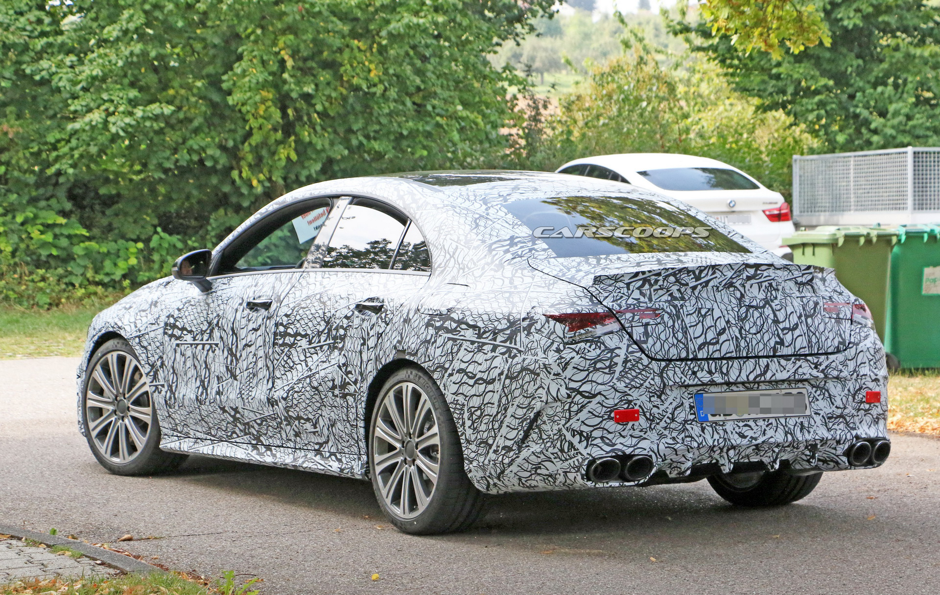 mercedes-amg-cla-45-spy-debut-12 New 2019 Mercedes-AMG CLA 45 Cranks It Up With Over 400 Horsepower