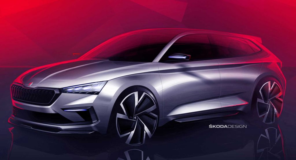  Skoda Vision RS Concept Hints At A More Rapid Future Rapid