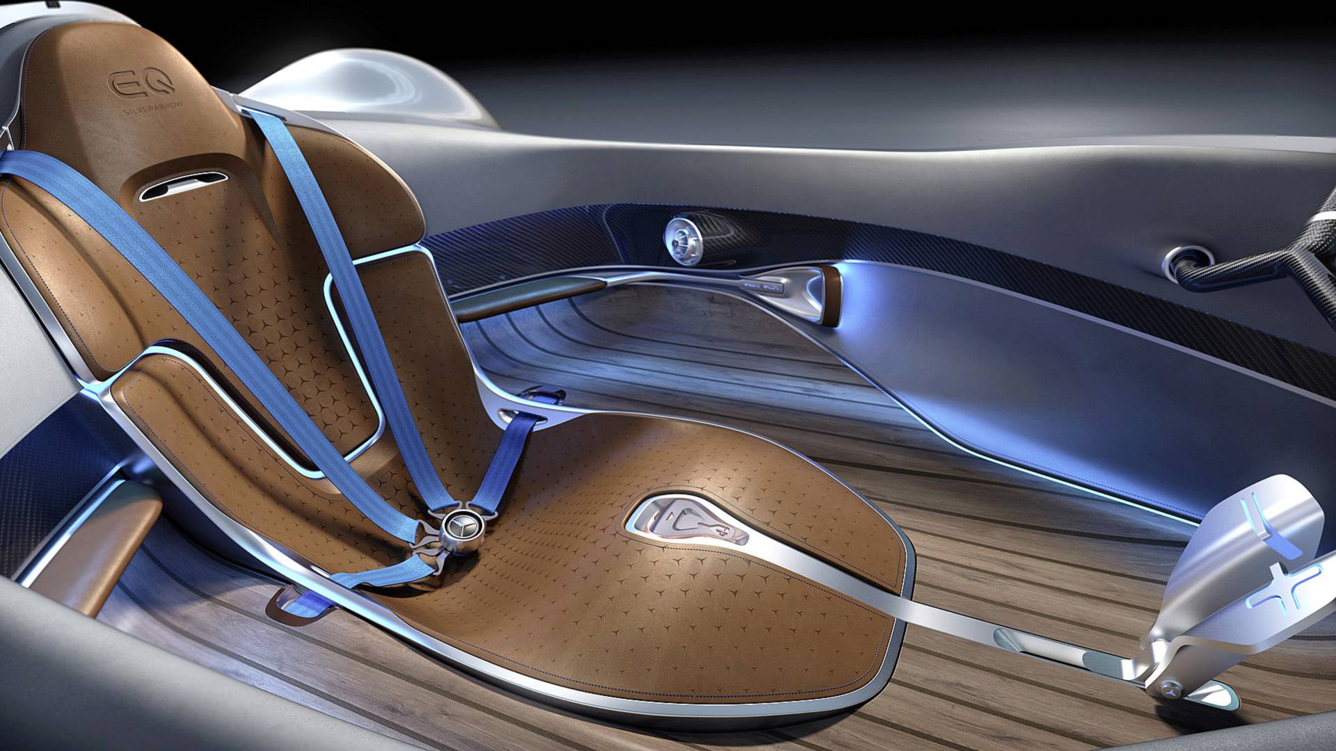 Mercedes-EQ-Silver-Arrow-14 Mercedes-Benz EQ Silver Arrow Evokes The Past With Future Tech