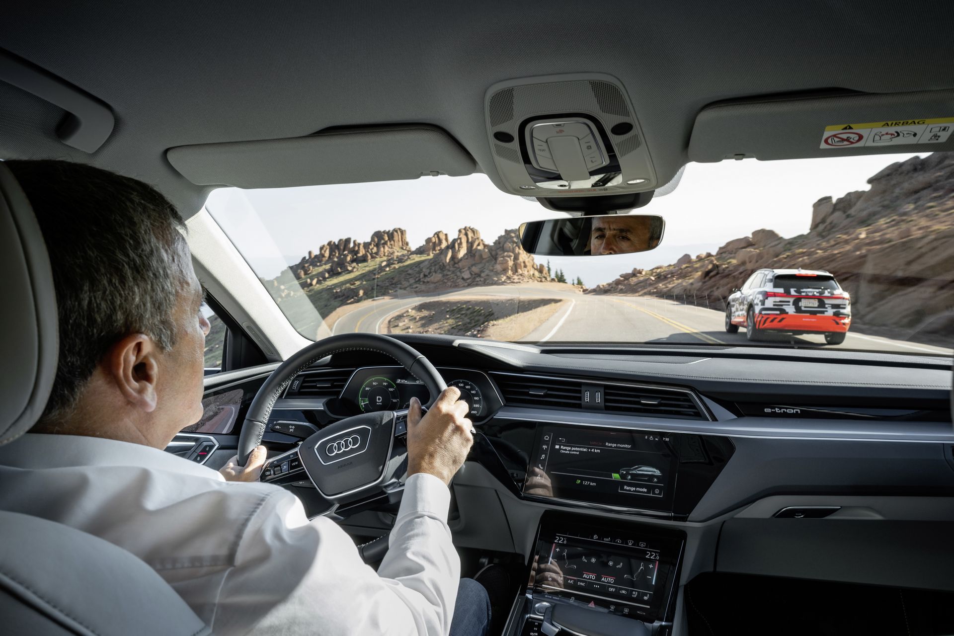 Audi-E-Tron-Pikes-Peak-14 2019 Audi E-Tron Has Integrated Technology To Automatically Pay Tolls