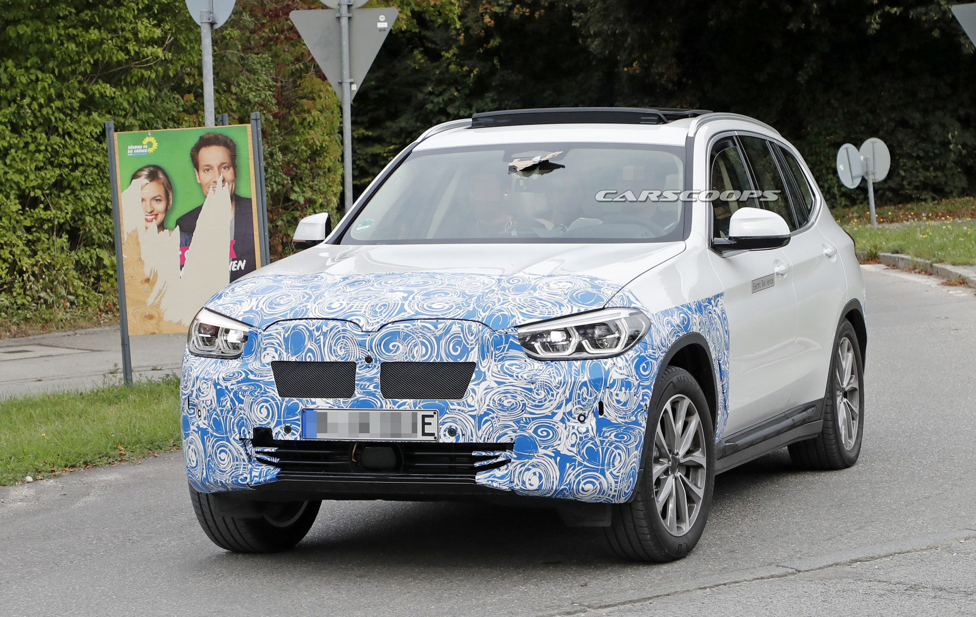 BMW-iX3-Spy-3 2020 BMW iX3 Spotted With Production Bodywork, Should Have A Range Of 250+ Miles