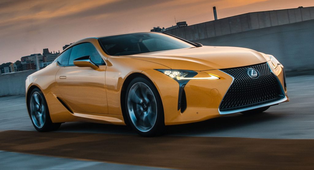 Lexus LC 500 Sounds Fab Tokyo-Drifting Down A Multi-Story Car Park