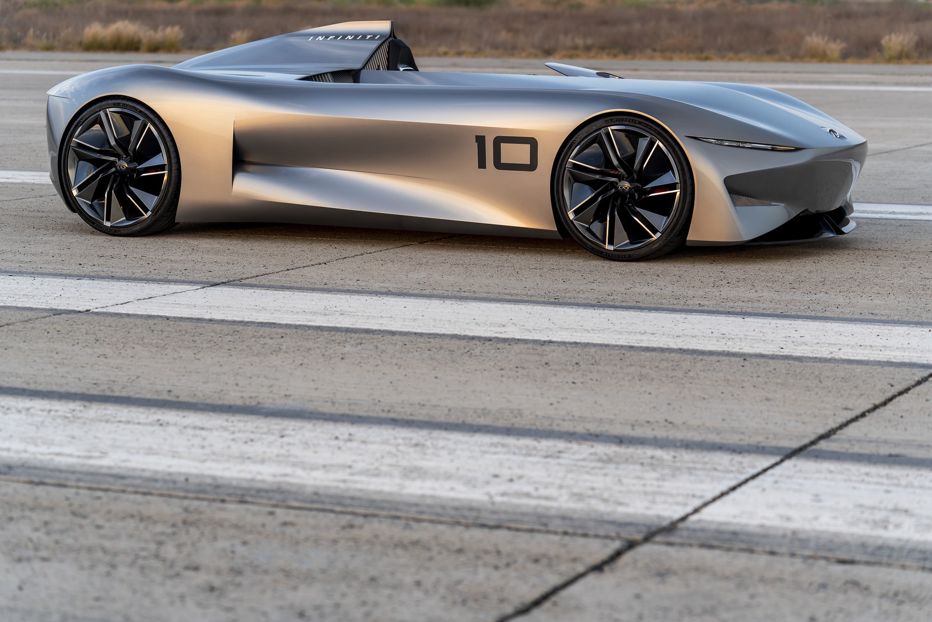 Infiniti Prototype 10-78 Infiniti’s Prototype 10 Is A Futuristic Speedster Inspired By Electrified Performance