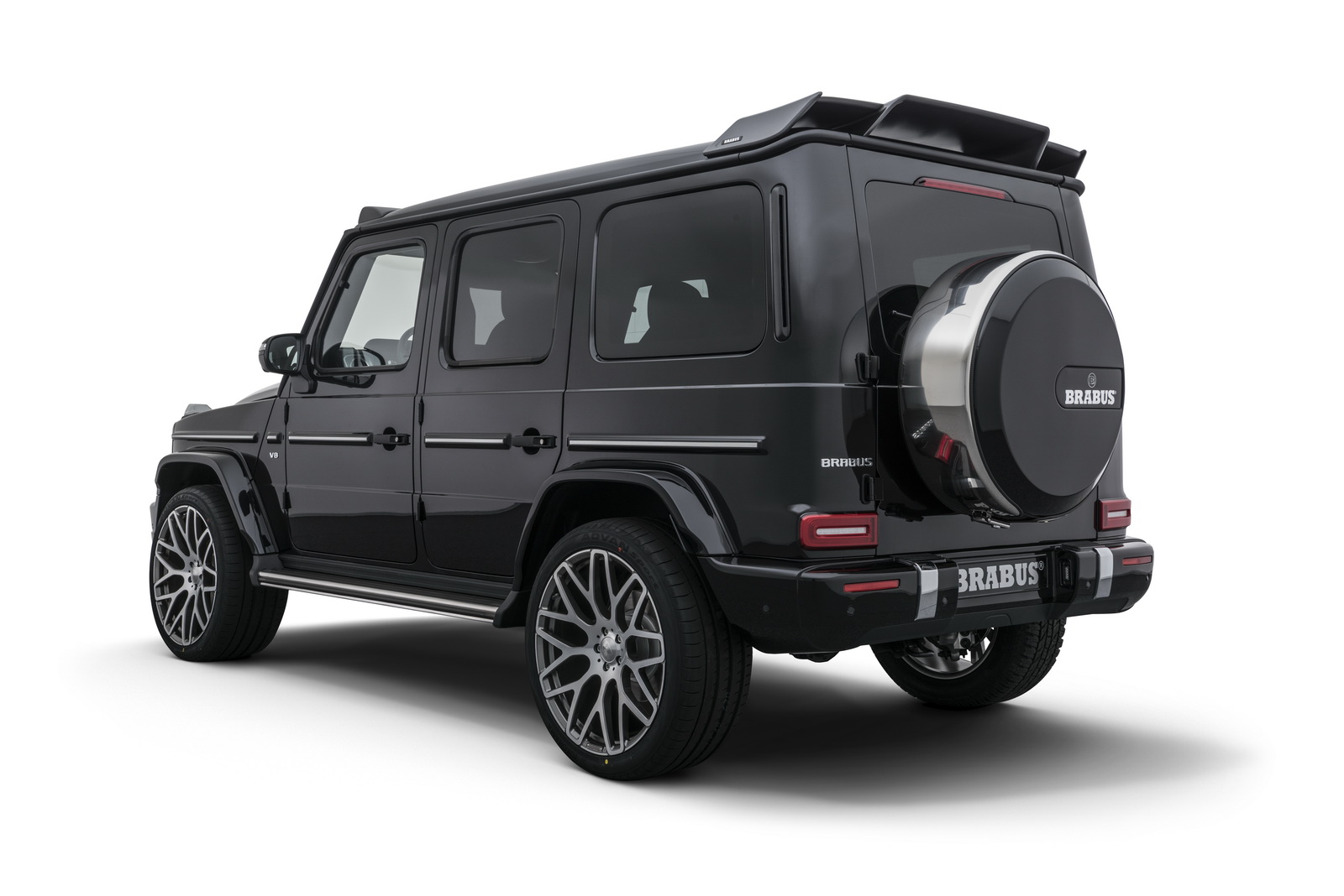 2019-mercedes-benz-g-class-brabus-tuning-2 Tired Of Tahoes? Mercedes G500 By Brabus Would Look Great In A Black-Ops Flick